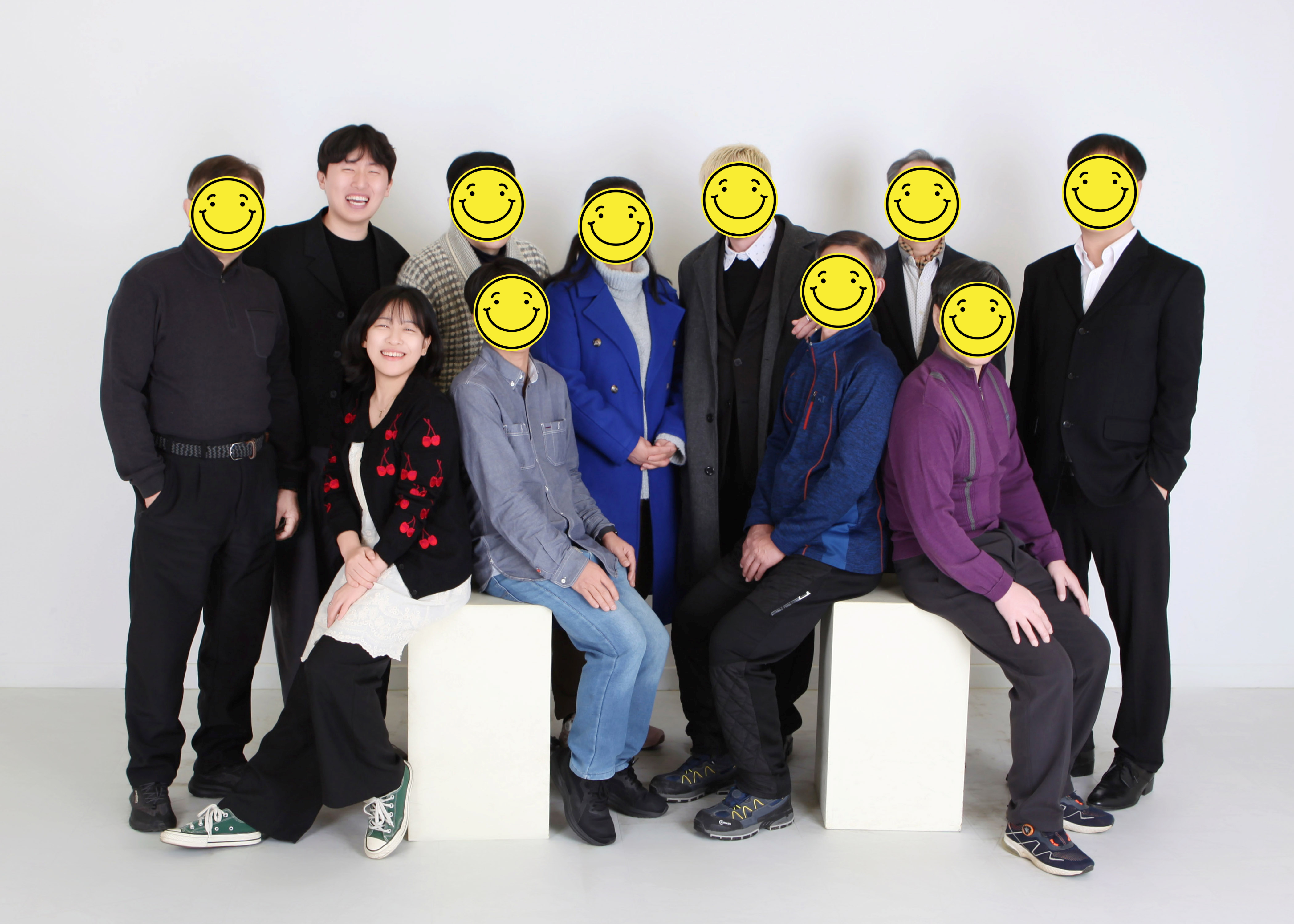 2025년 12월 새생명공동체 단체사진 촬영